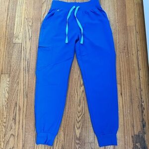 figs high waisted zamora jogger scrub pants